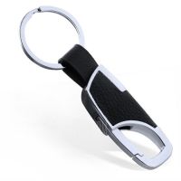 Men's Car Matel Leather Key Chain For Not losing