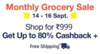 Paytm Mall Monthly Grocery Sale 