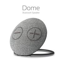 Portronics POR-684 Dome Portable Bluetooth Speaker with Mic (Gray)
