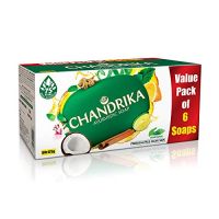 [LD] Chandrika Ayurvedic Soap, 125g (Pack of 6)