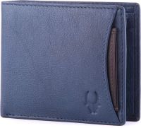 WildHorn Blue Leather Men's Wallet