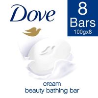 [LD] Dove Cream Beauty Bathing Bar, 100g (Pack of 8)