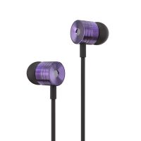 Boltt Thunder Earphones with Microphone Smart in-Ear Extra Bass Metal Headphone with Free Fitness App Subscription (Purple)