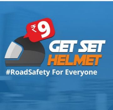 Droom Flash Sale - Helmet at Rs. 9 