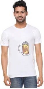 OPG Beermug Printed T-Shirt For Men (Size L) 