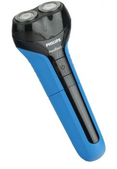 Philips Aqua Touch Shaver AT600 (Black & Blue)
